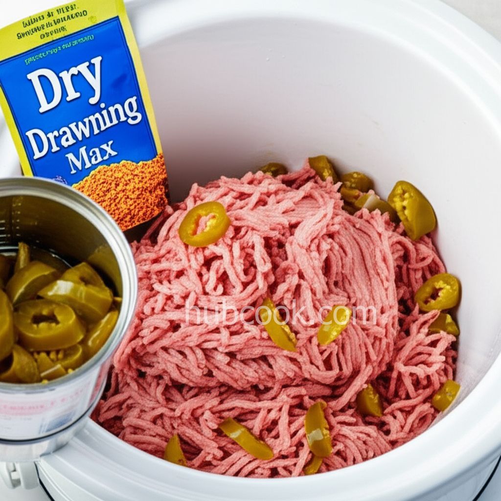 Easy Slow Cooker Italian Beef