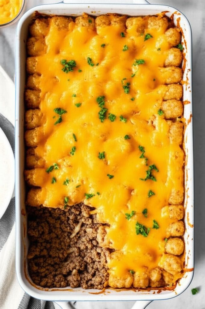 Easy Tater Tot Casserole