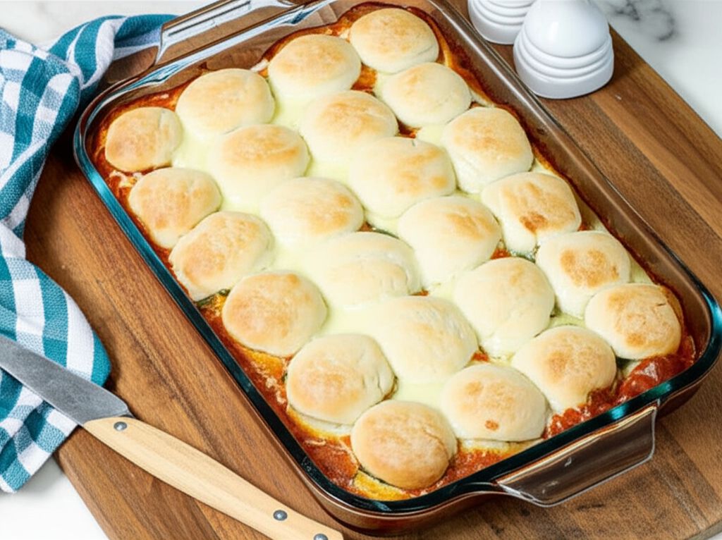 Easy Upside-Down Pizza Casserole