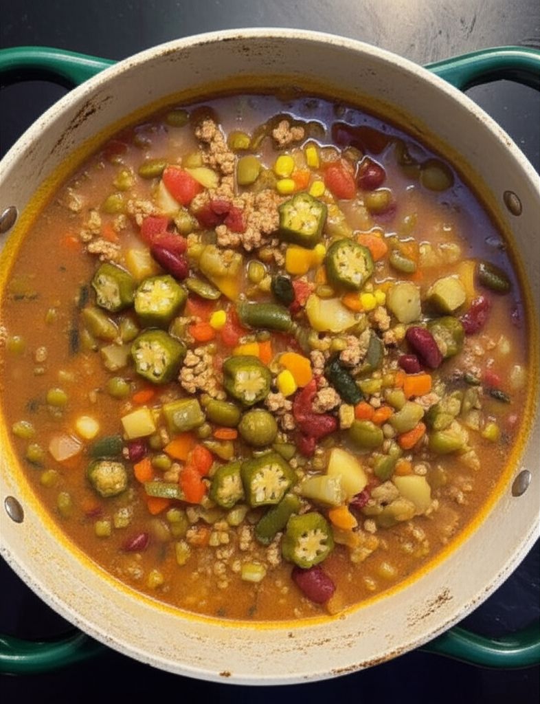 Granny's Okra Soup