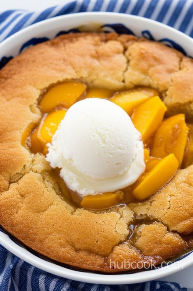 Great Grandma's Peach Cobbler