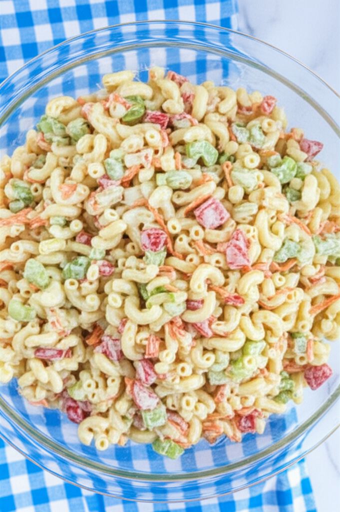 Healthier Classic Macaroni Salad