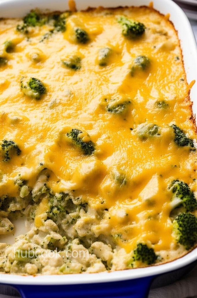 Keto Chicken-Broccoli Casserole
