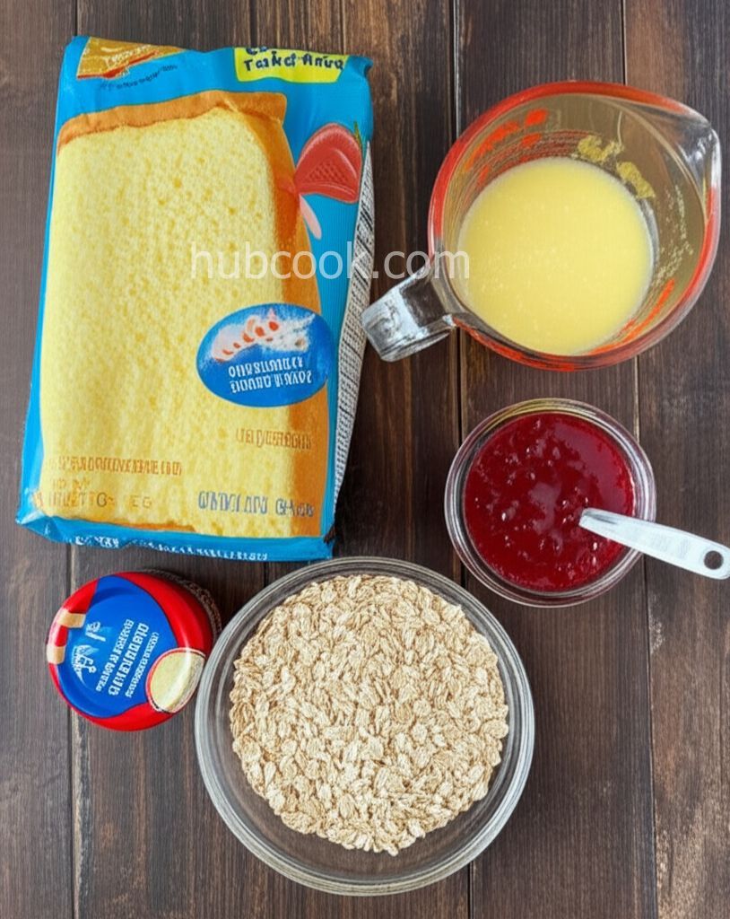 Raspberry Oatmeal Bars