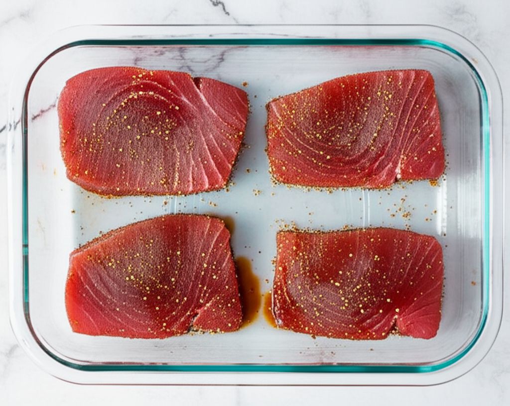 Seared Sesame-Crusted Ahi Tuna