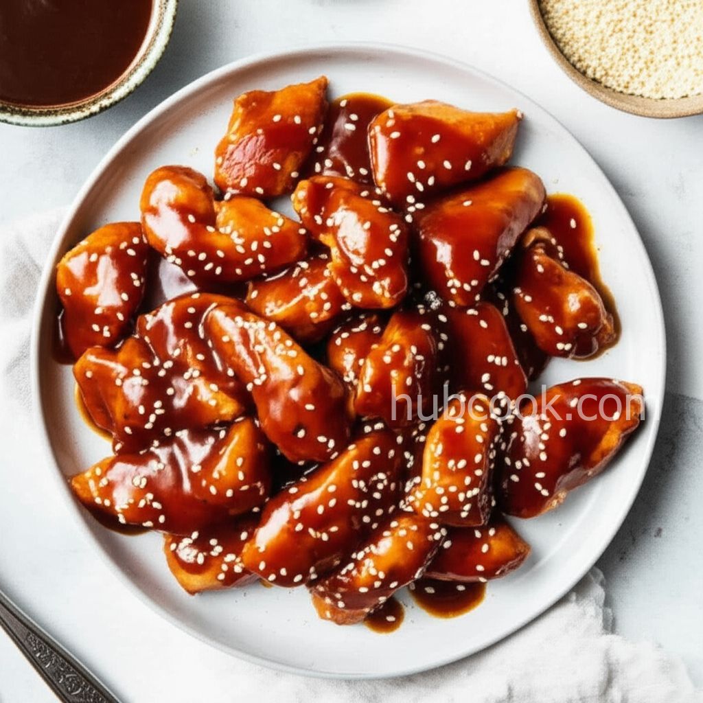 Sesame Chicken for Slow Cooker