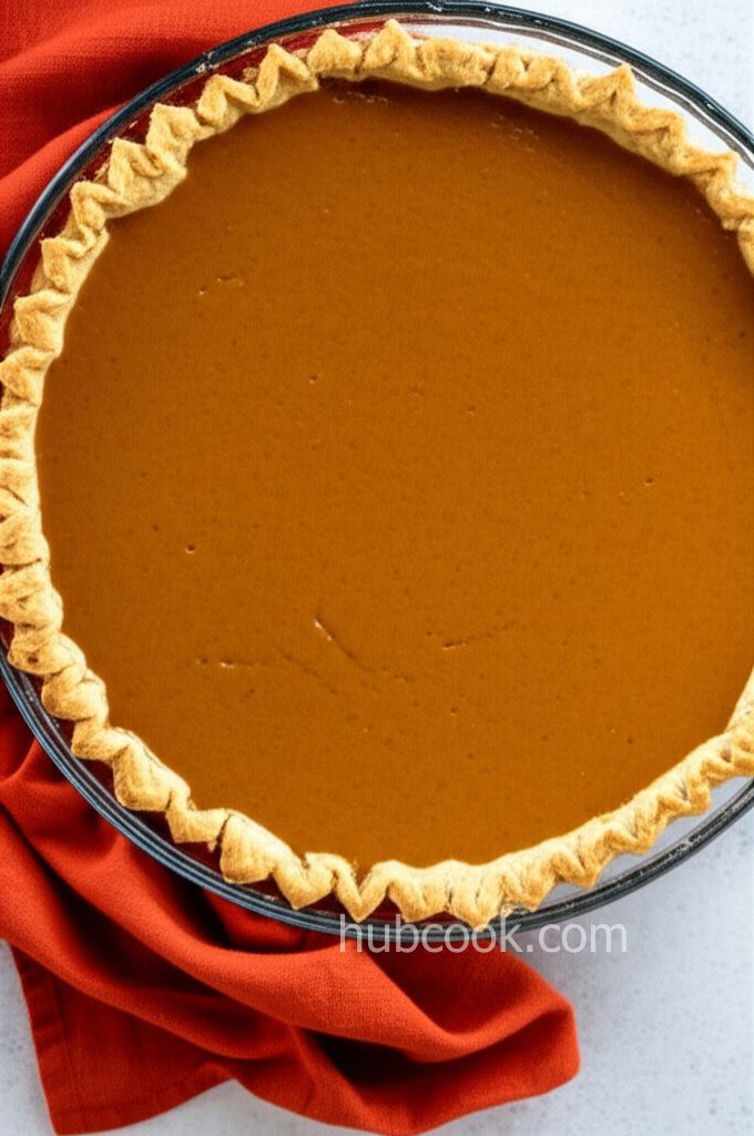 Vanilla Pumpkin Pie