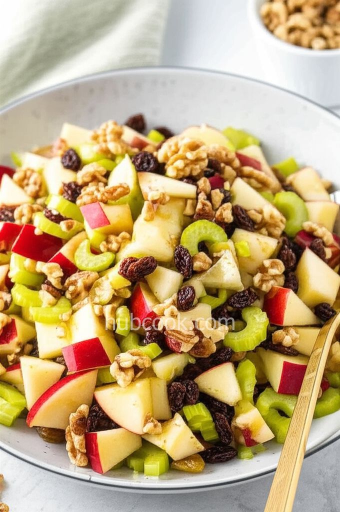 Waldorf Salad with Walnut Oil Vinaigrette