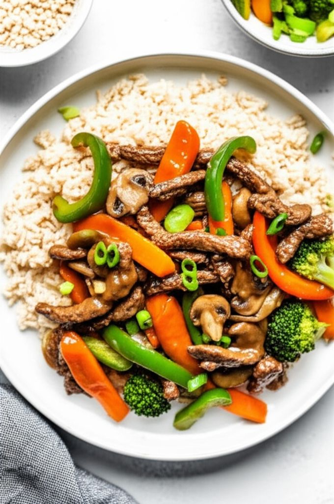 Beef Stir-Fry with Peanut Sauce