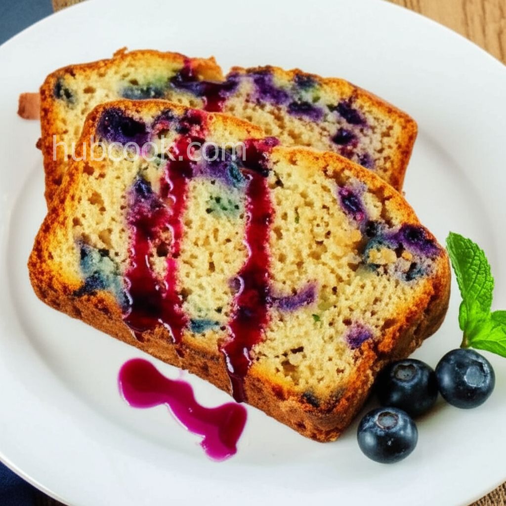 Blueberry Summer Squash Bread