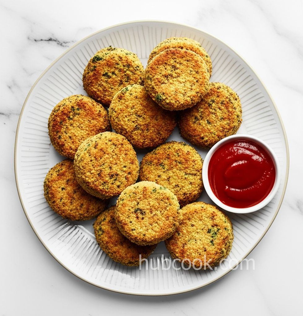 Broccoli and Cheddar Nuggets