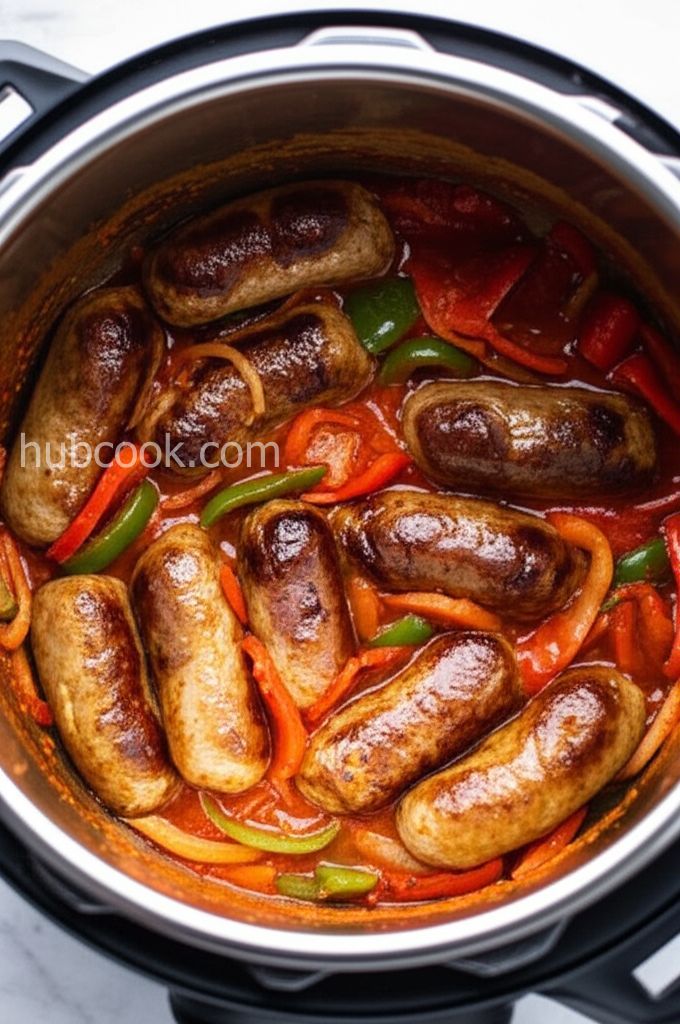 Instant Pot Sausage and Peppers