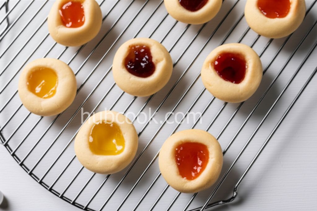 Jam Filled Butter Cookies