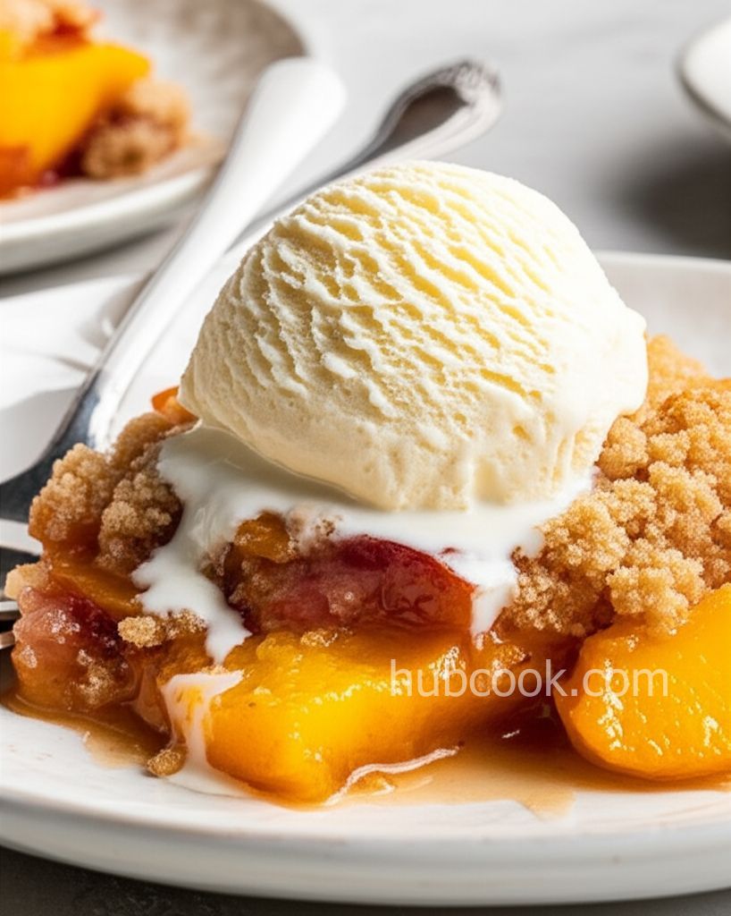 Juicy Peach Crisp
