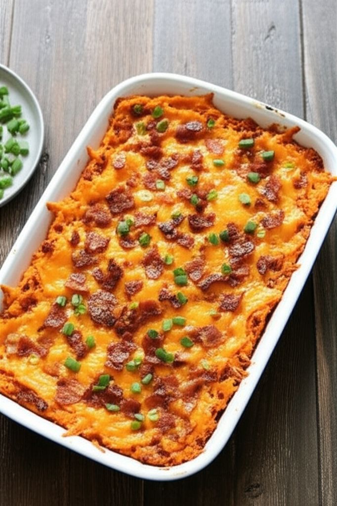 Loaded Sweet Potato Casserole