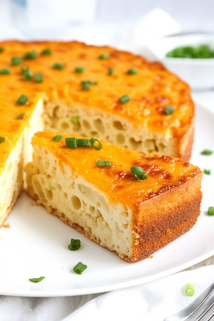 Savory Mac and Cheese Cake
