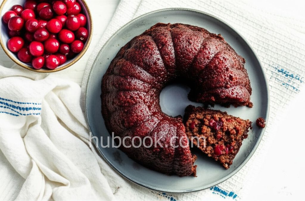 Steamed Cranberry Pudding