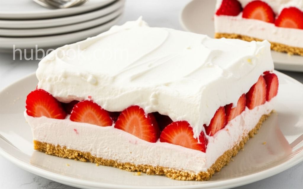 Strawberry Delight Dessert Pie