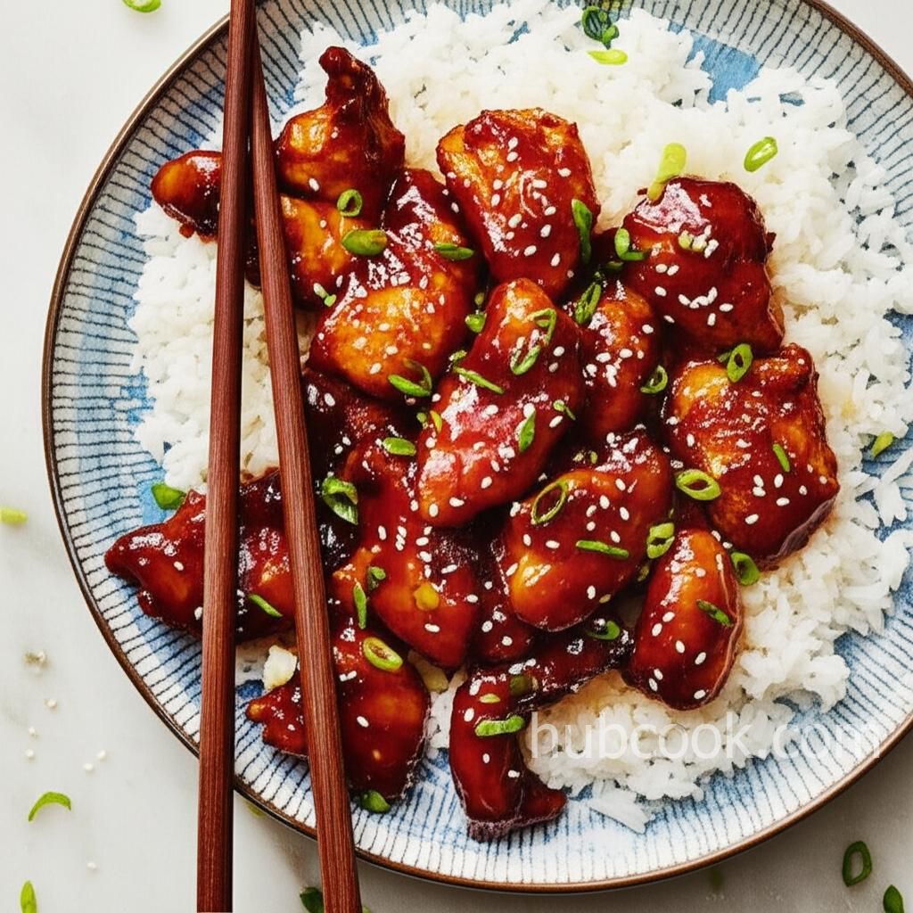 Sweet and Spicy Gochujang Chicken