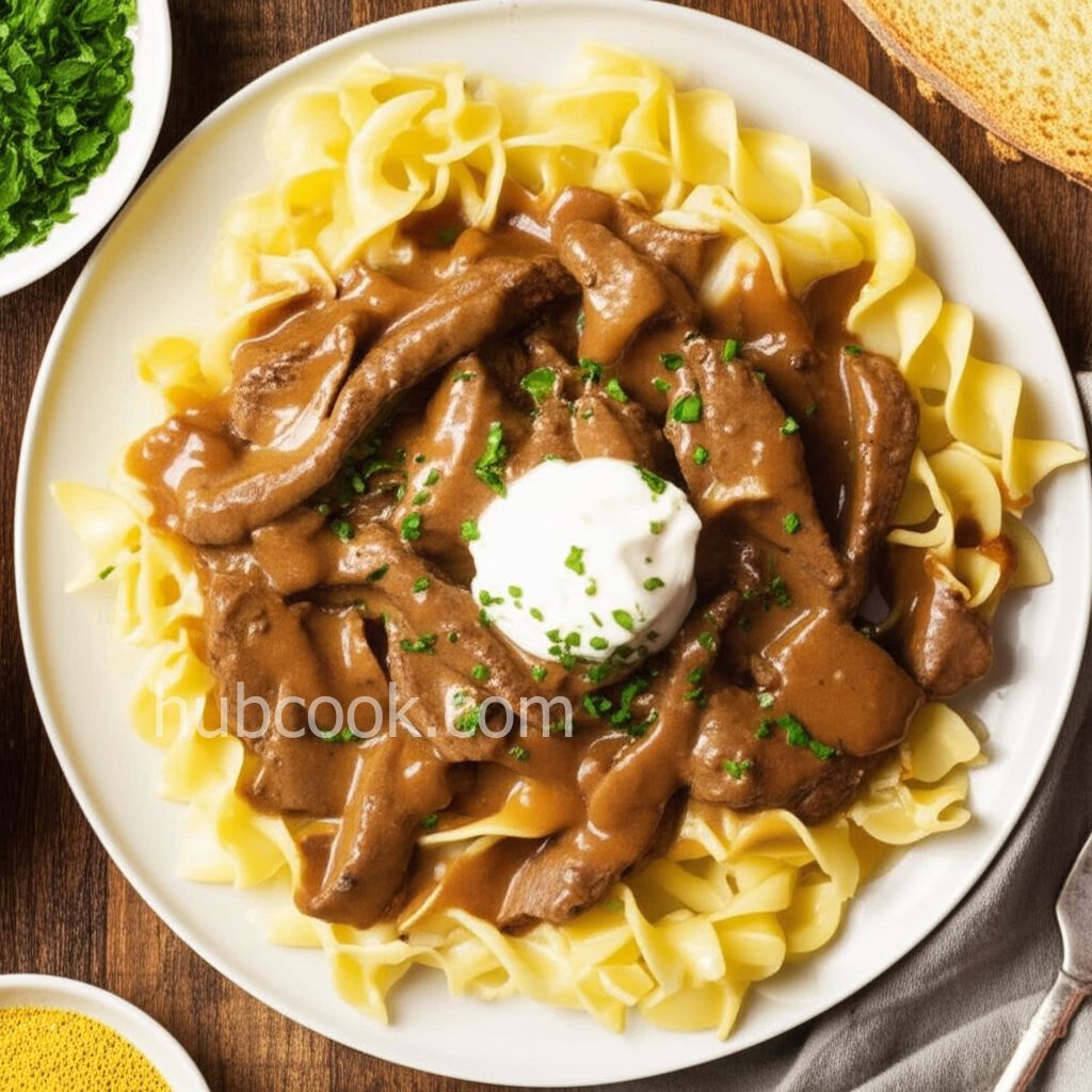 Best Home-Style Beef Stroganoff
