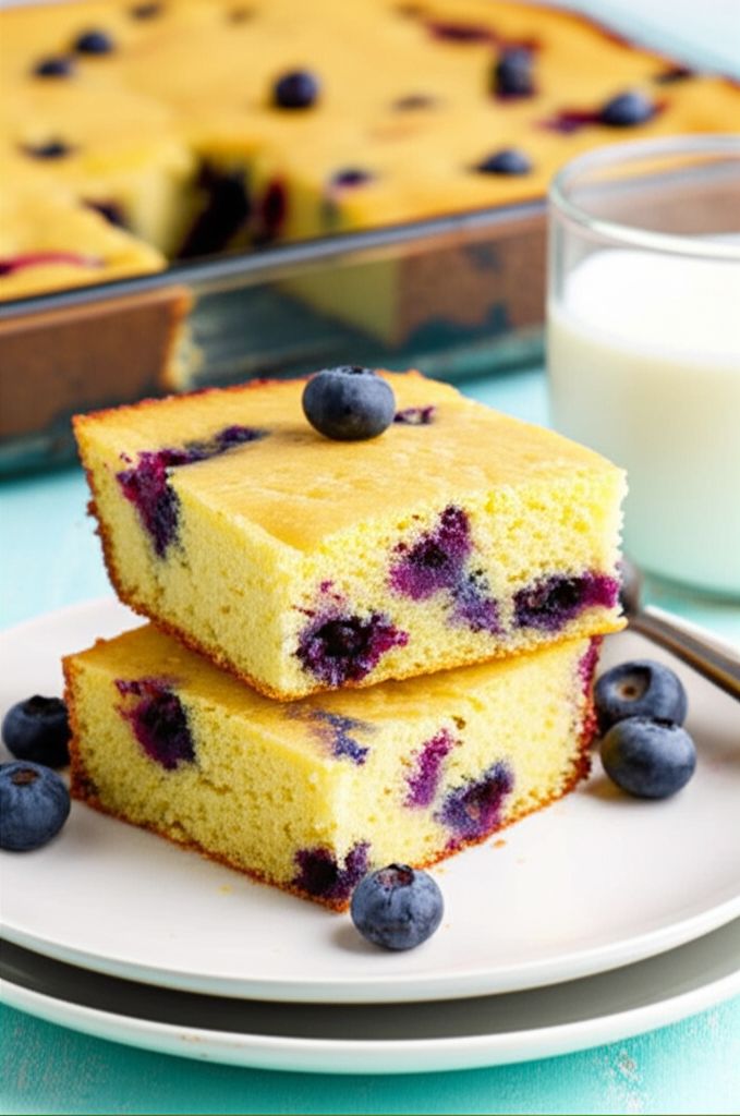 Chef John's Blueberry Cornbread