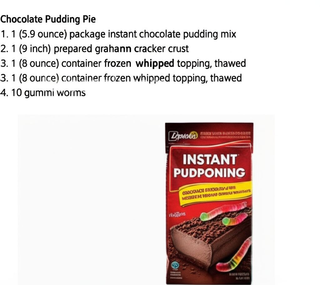 Chocolate Pudding Pie