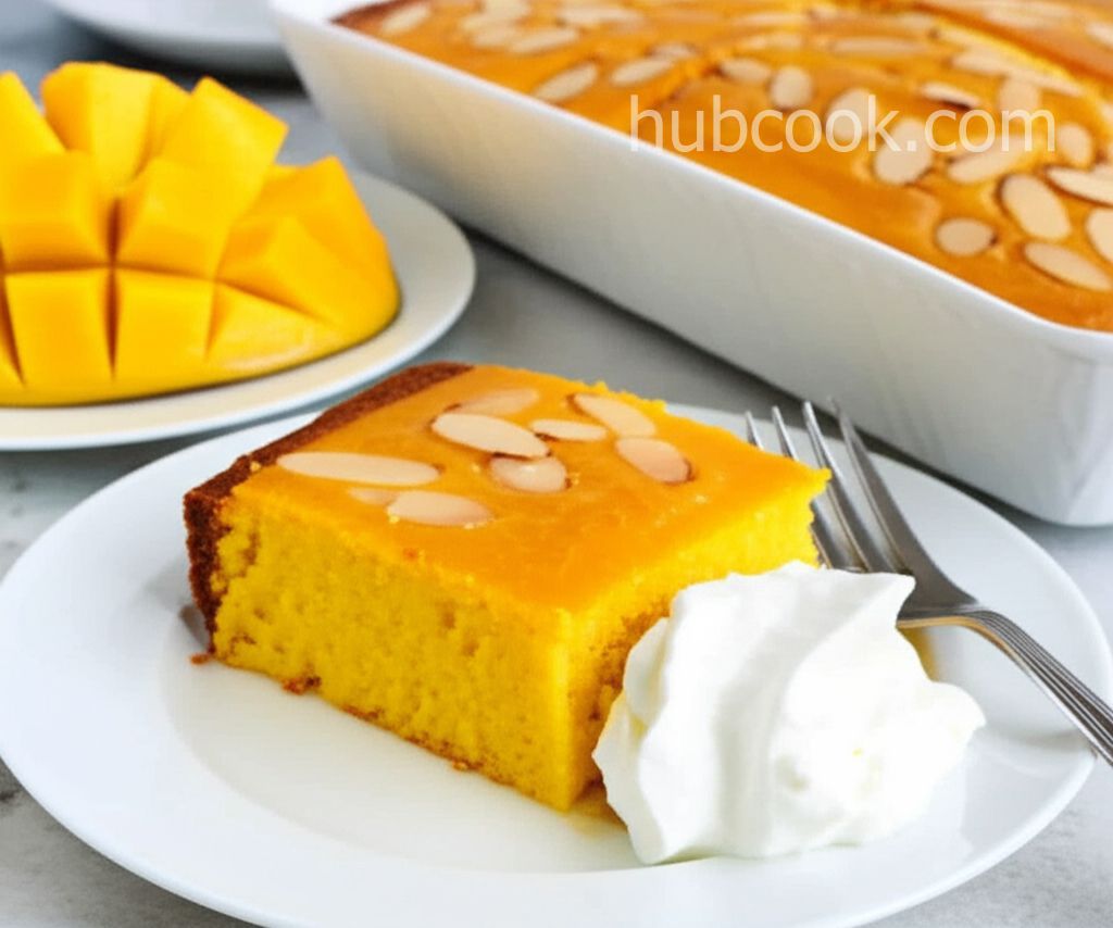 Delightfully Exotic Mango Cake
