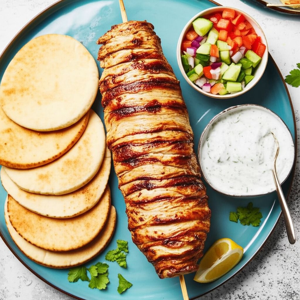 Easy Oven-Roasted Chicken Gyros