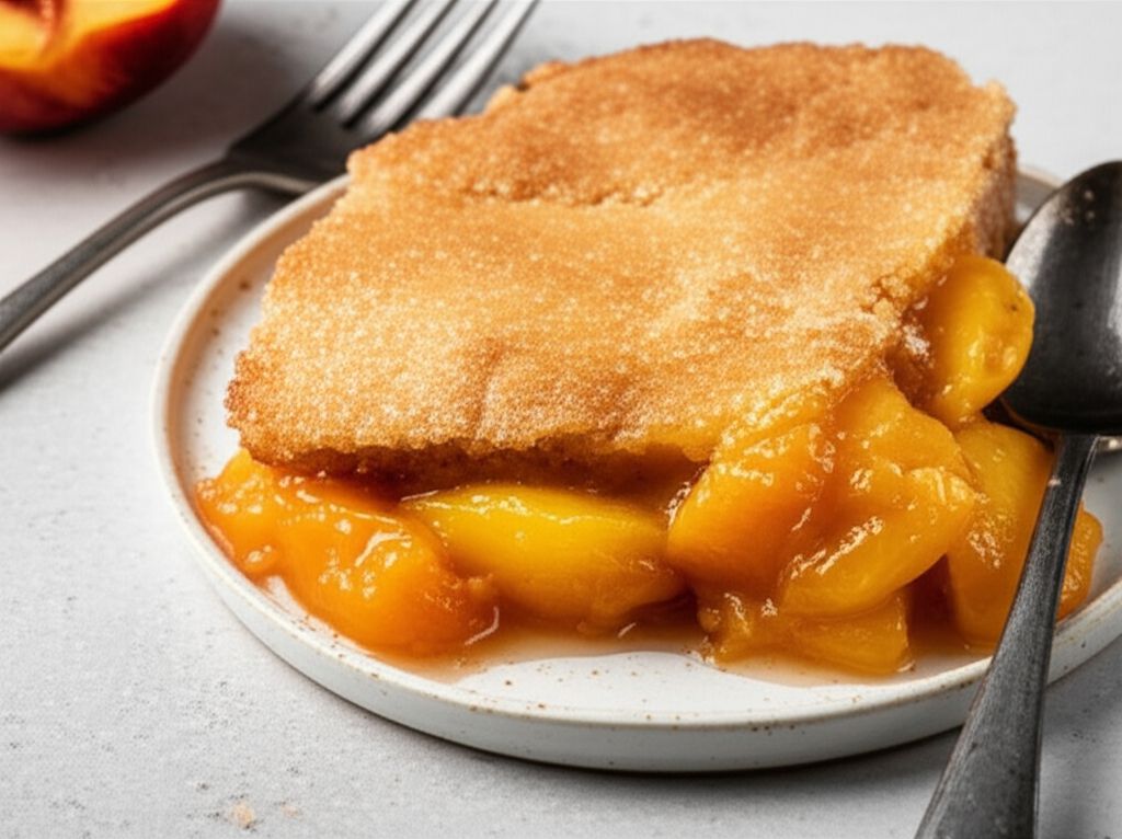 Easy Stovetop Peach Cobbler