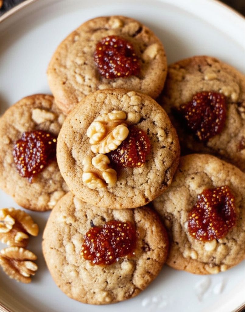 Fig and Walnut Cookies