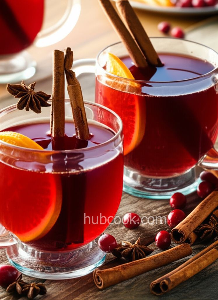 Hot Spiced Christmas Wine