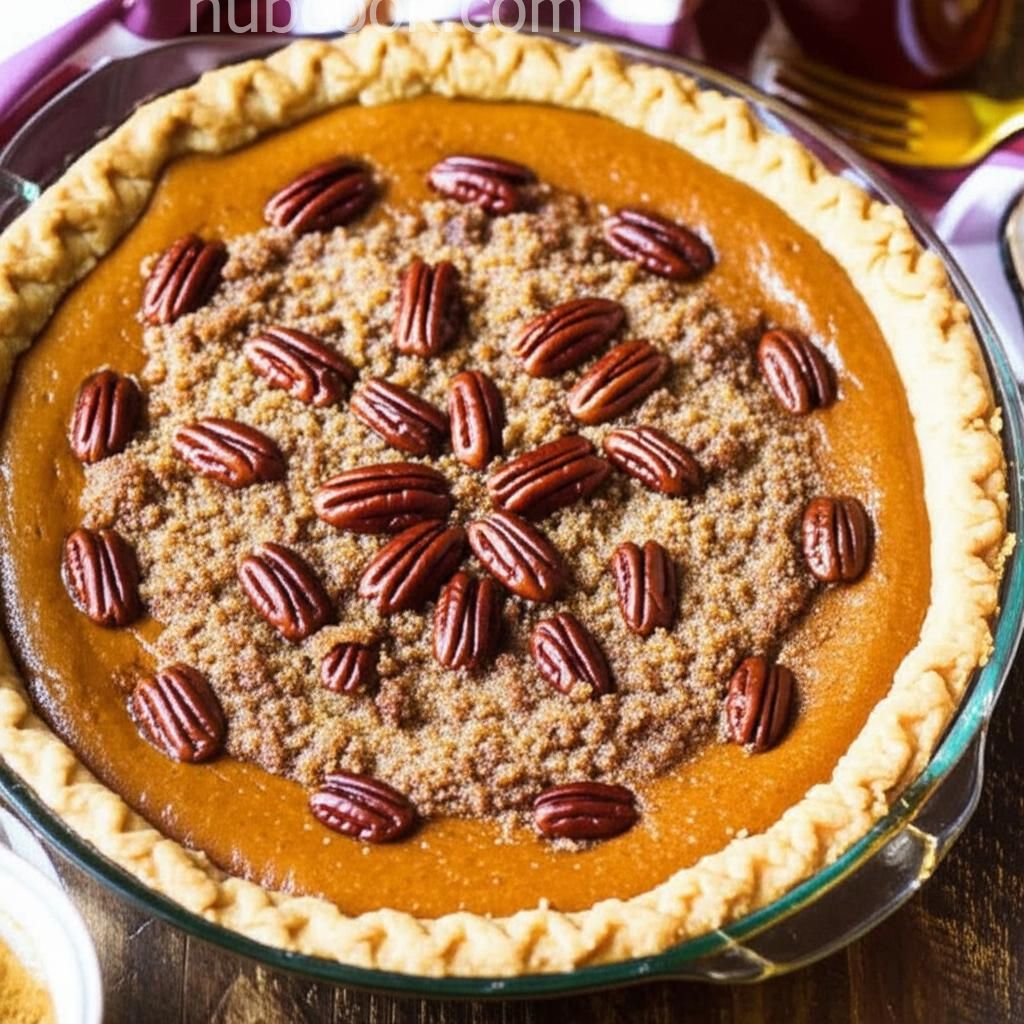 Pecan Pumpkin Pie