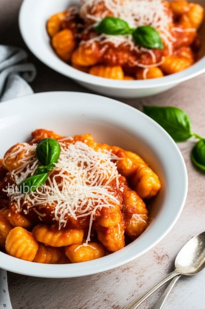 Quick and Easy Tomato Basil Gnocchi