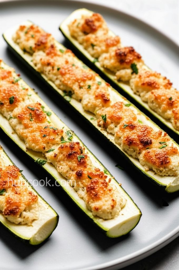 Ricotta-Stuffed Zucchini