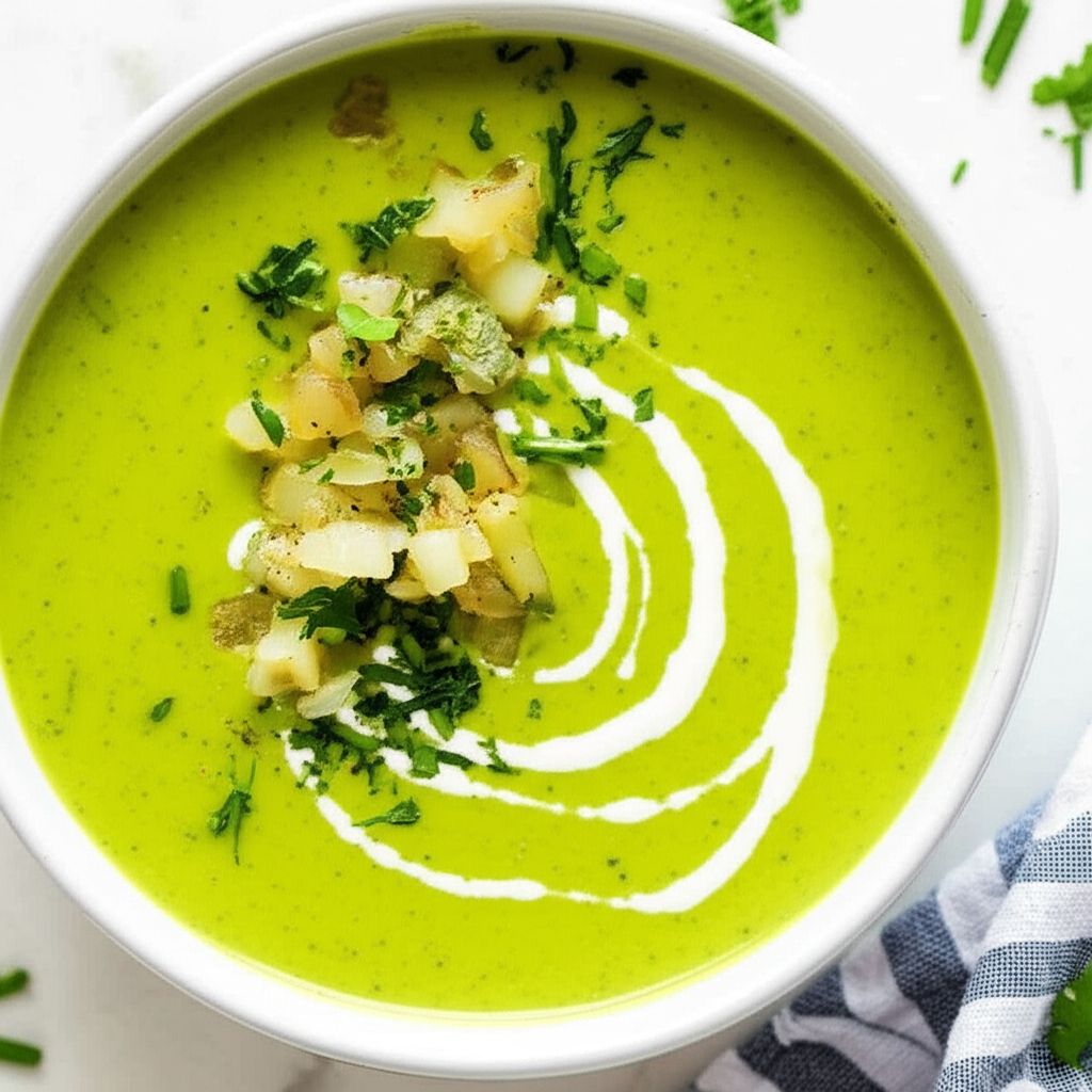 Smooth Broccoli Vitamix Soup