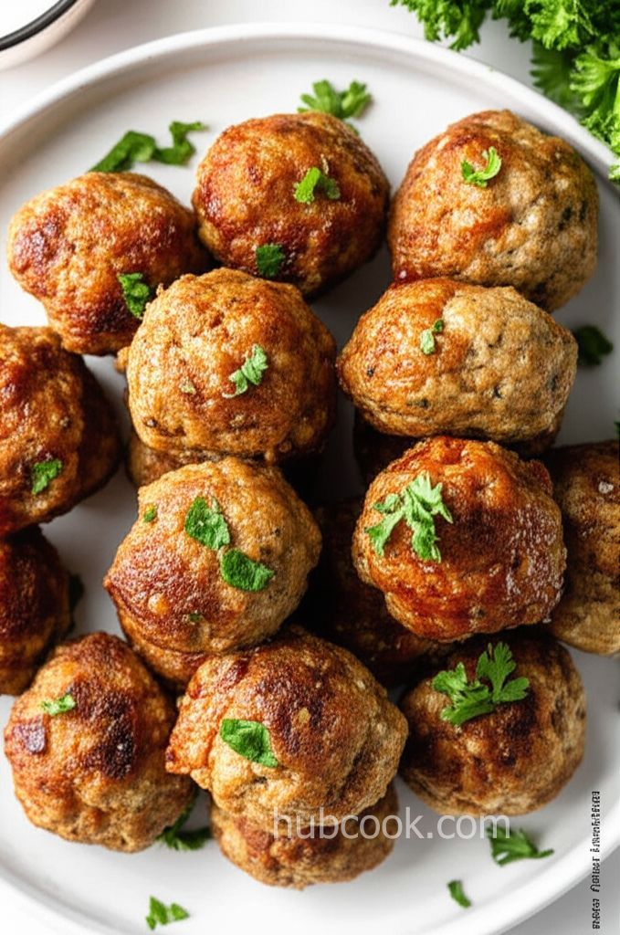 Spicy Chicken Zucchini Meatballs