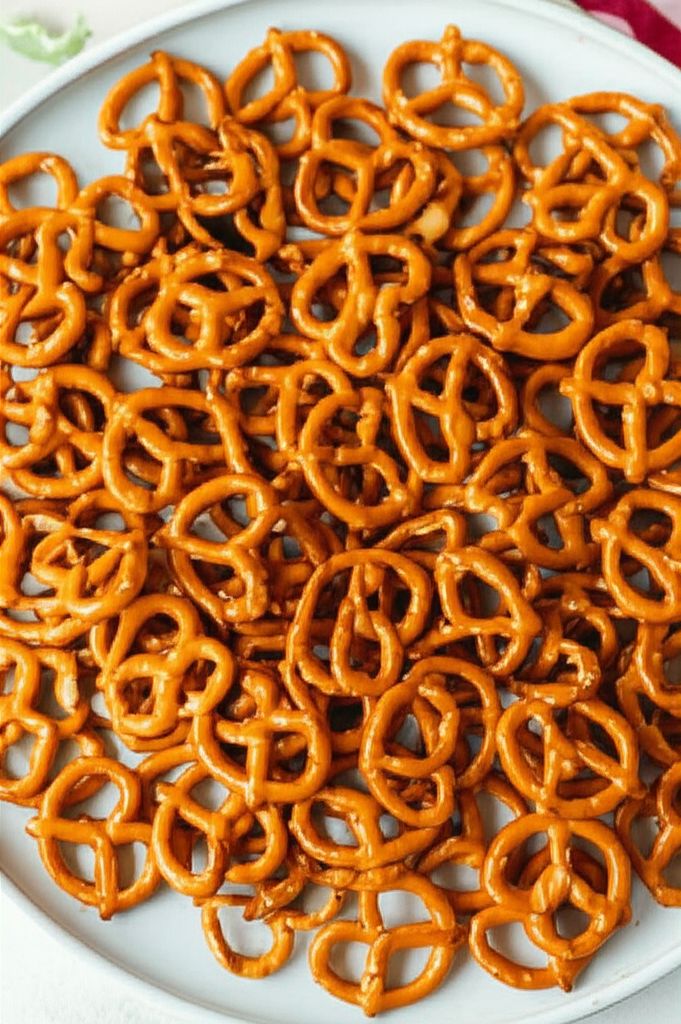 Spicy Party Pretzels